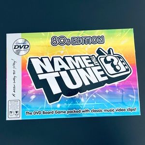 80s Name That Tune (2005) DVD Board Game - COMPLETE
